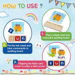 CVC Word Spelling Games for Kids Ages 3-6