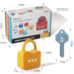 Dinhon Kids Matching Locks and Keys Learning Toy