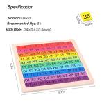 Montessori Wooden Math Counting Board for Kids