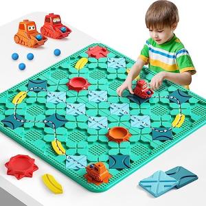 STEM Road Builder Game for Kids Age 4-8