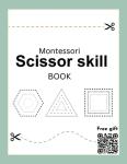 Montessori Scissor Skills Activity Workbook for Kids