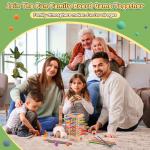 Montessori Colorful Wooden Stick Dice Game