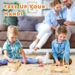 Montessori Busy Board with Screwdriver and Light