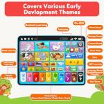 Trilingual Learning Tablet for Toddlers with Music