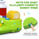 Interactive Pop Farm Animal Toy with Music