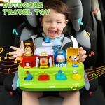 Interactive Pop Farm Animal Toy with Music