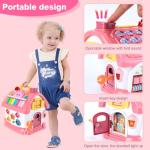 Pink Musical Learning House for Toddlers 1 Year Old