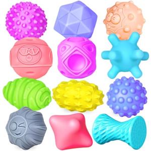 12 Pack Sensory Balls for Toddler Play