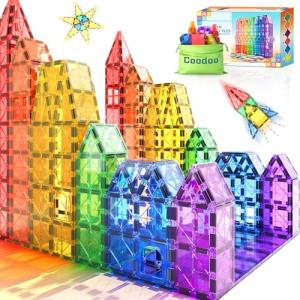 Magnetic Building Tiles for Kids - 40PCS