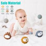 Soft Sensory Balls for Babies - 6 Pack