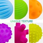 Montessori Sensory Spiky Balls for Babies 6-12 Months