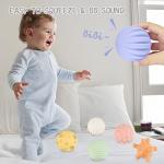 Sensory Balls for Babies - 6 Pack of Fun