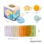 Youuys Mermaid Baby Tissue Box Toy Set