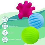 Montessori Sensory Spiky Balls for Babies 6-12 Months