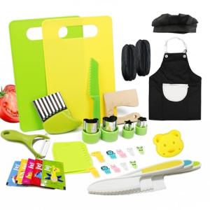 Montessori Wooden Kitchen Tools for Toddlers