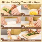 Kids Wooden Knife and Baking Set for Little Chefs