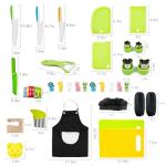 Montessori Wooden Kitchen Tools for Toddlers