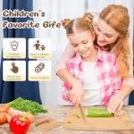 Kids Wooden Knife and Baking Set for Little Chefs