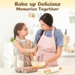 Kids Wooden Knife and Baking Set for Little Chefs