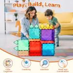 Large Square Magnetic Tiles Set for Kids