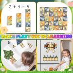 100PCS Magnetic Tiles for Kids STEM Play