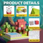 Magnetic Building Blocks Set for Kids 128PCS