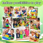 Magnetic Tiles Montessori Learning Set for Kids