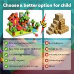 Magnetic Building Blocks Set for Kids 128PCS