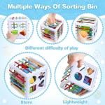 SpringFlower 5-in-1 Montessori Baby Toys Set