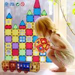Magnetic Tiles Montessori Learning Set for Kids