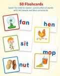 Coogam Wooden Vowel Learning Letters and Flashcards