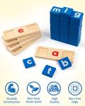 Coogam Wooden Vowel Learning Letters and Flashcards
