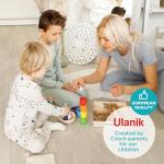 Ulanik Rainbow Balls in Cups Montessori Toy