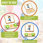 Montessori ABC Learning Toys for Toddlers 3-7