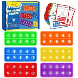 Aizweb Ten-Frame Math Toy for Kids