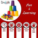 Colorful Counting Bears and Matching Cups Set