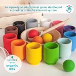 Ulanik Balls in Cups Montessori Matching Game