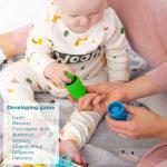 Ulanik Rainbow Balls in Cups Montessori Toy