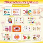 Montessori Human Body Busy Book for Kids