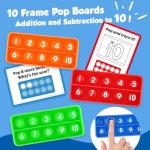Aizweb Ten-Frame Math Toy for Kids