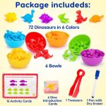 Counting Dinosaurs Montessori Toys for Early Learning