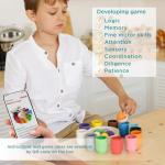 Ulanik Balls in Cups Montessori Matching Game