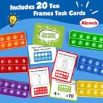 Aizweb Ten-Frame Math Toy for Kids