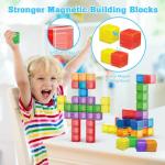 Magnetic Translucent Building Blocks for Toddlers