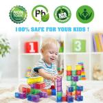 Magnetic Translucent Building Blocks for Toddlers