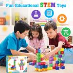 Magnetic Translucent Building Blocks for Toddlers