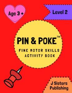 Pin & Poke Fine Motor Skills Activity Book