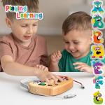 Montessori Busy Board with LED Lights for Toddlers
