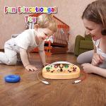Montessori Busy Board with LED Lights for Toddlers