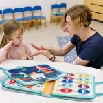Giant Cabbage Busy Board Montessori Sensory Toy